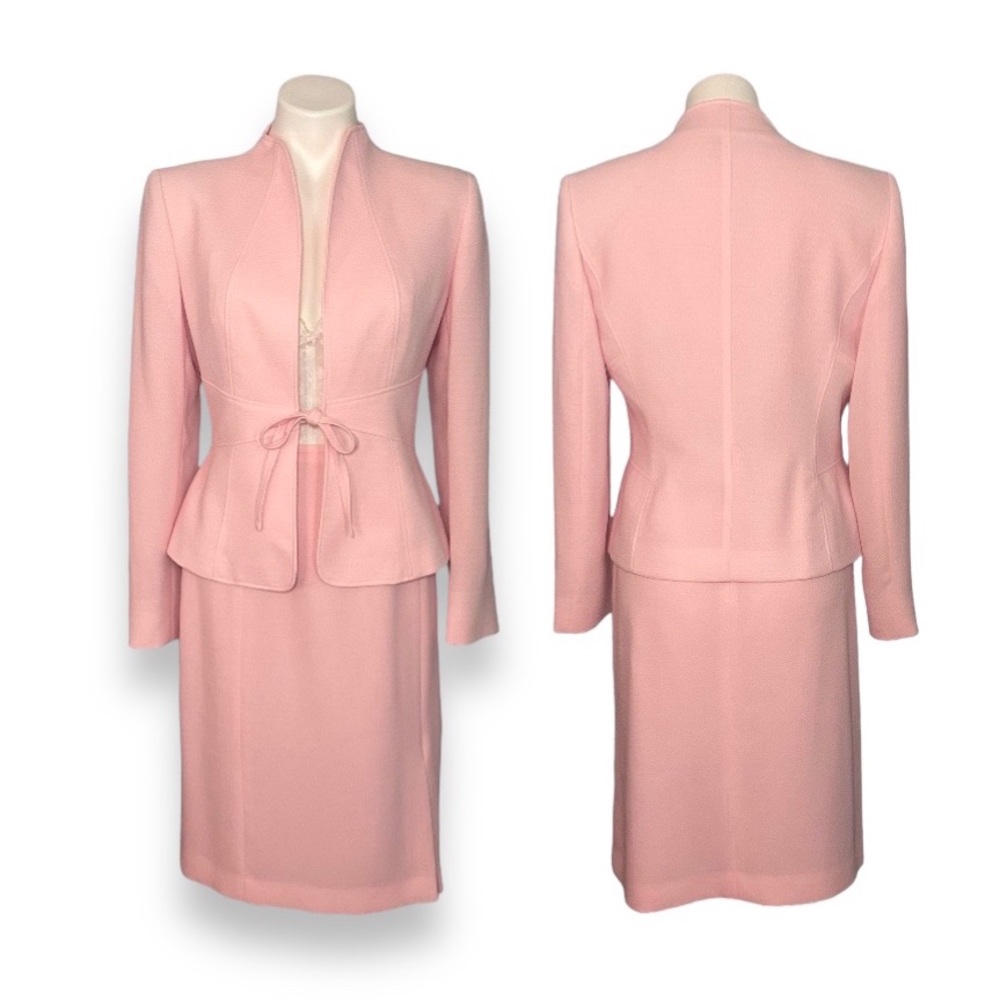 Liz Claiborne Baby Pink Skirt Suit